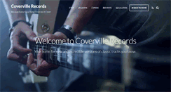 Desktop Screenshot of covervillerecords.com