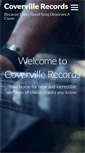 Mobile Screenshot of covervillerecords.com